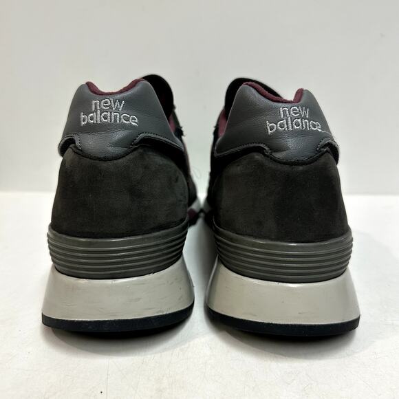 VERY GOOD New Balance M1300NB Made in USA Grey Gray / Burgundy Suede Men\'s 11 main image 6